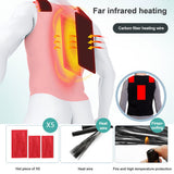 Infrared Heating Vest Jacket Electric Thermal Clothing
